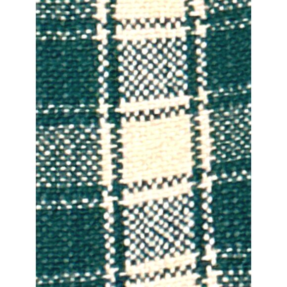 CCC Vintage Green Plaid Kitchen Apron With Moose Tree Appliqué One Size Fits Mos - Picture 8 of 8